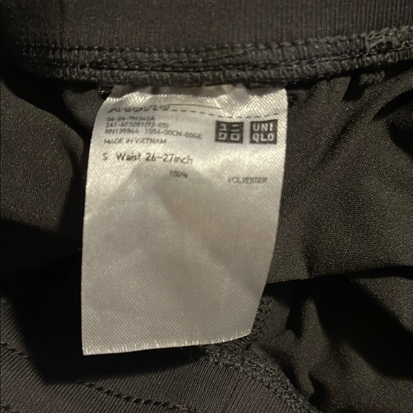 Uniqlo Black Athletic Shorts Lightweight Performance - Picture 7 of 10